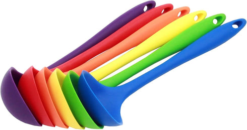 Chef Craft Premium Purple Silicone Cooking Ladle, 11.25 inch