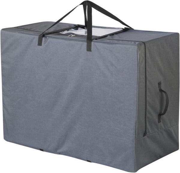 Folding Mattress Storage Bag, Heavy Duty Carry Case for Tri-Fold Guest Bed Mattress (Fits 6" TWIN & TWIN XL mattress)