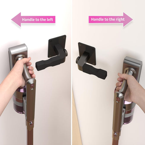 Shark Vacuum Cleaner Wall Mount, Mini Cordless Vacuum Stand for Shark IX141 IZ562H IZ682H and V7 V8 V10 V11