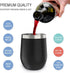 CHILLOUT LIFE Stainless Steel Tumbler 12 oz with Lid & Gift Box, Double Wall Vacuum Insulated