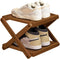 Simcat Shoe Rack for Closet Bamboo Shoe Storage Freestanding Shoe Storage Shelf