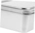 Box Covered Baking Tray - Stainless Steel Bakeware with Lid, Bread Baking Pan, Oven Tray