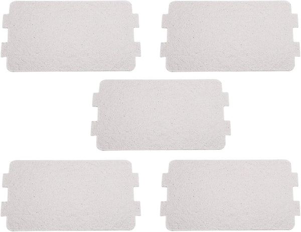 Microwave Mica Plate Sheet 5 Pieces - Universal Microwave Waveguide Cover Replacement, Heat Insulation Accessory