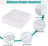 Bra Storage Drawers Organizer - Foldable Clothing Underwear Drawer Dividers, 3 Pack Storage Cube Bins for Bra, Socks,
