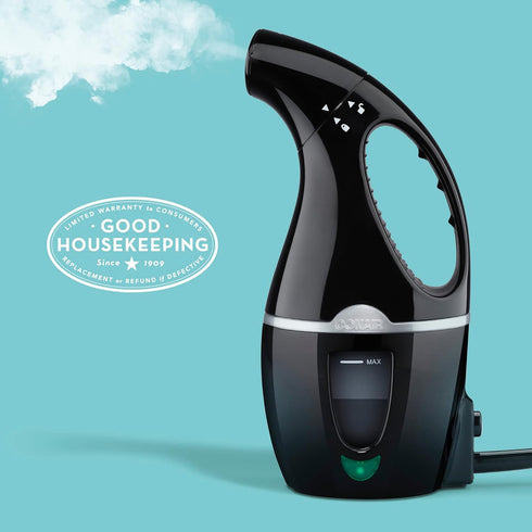 Conair Handheld Travel Garment Steamer for Clothes, CompleteSteam 1100W, For Home, Office and Travel,Black by Conair