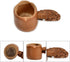 Natural Bamboo Tea Strainer - Handmade Fine Mesh Tea Filter Infuser for Loose Leaf Tea Cups Mugs Pots, Pack of 2