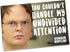 The Office Merchandise Refrigerator Magnets, Set of 4