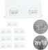 YOLOPLUS+ 8 Pack Shower Caddy Adhesive Hooks, Strong Sticker Hooks for Bathroom Shower Caddy Accessories