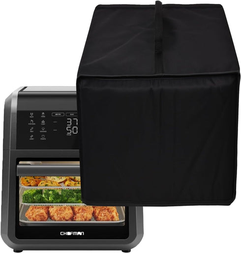 Air Fryer Cover Heavy Duty Heat-resistant Waterproof Dust Protective Case for Chefman 12-Quart Air Fryer