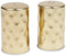 American Metalcraft GHSP2 Hammered Salt & Pepper Shaker Set, Gold, 2-Ounces Each