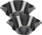 2 Pack 8.5" Nonstick Taco Shell Bowl, Carbon Steel Tortilla Maker Shell Pans for Baking and Frying