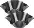 2 Pack 8.5" Nonstick Taco Shell Bowl, Carbon Steel Tortilla Maker Shell Pans for Baking and Frying