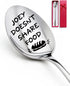 Joey Doesn't Share Food Spoon, Funny Engraved Stainless Steel Spoon, Kitchen Dinner Spoon for TV Show Fans