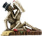 SUMMIT COLLECTION Love Never Dies Passionate Wedding Skeleton Couple Figurine, Resin Decoration