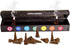 Chakra Incense Holder Burner Box, Storage for Sticks and Cones, Ash Catcher