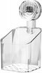 Greraes Shower Caddy Suction Cup Storage Rack Clear Acrylic Shower Shelves Glacier Water