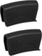 uxcell 2pcs Silicone Hot Pan Handle Holder - Heat Resistant Pot Holder Sleeve for Metal Frying Pan Cookware Black
