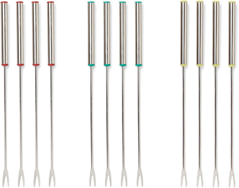 Fox Run Stainless Steel Fondue Forks, 9.5", 9.25 x 0.5 x 0.5, Metallic