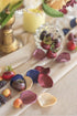 Ling's Moment Silk Rose Petals for Wedding/Aisle/Flower Girl Baskets, Burgundy Navy Gold (400pcs)