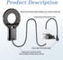 2PCS 250 9.8 Watt Bird Bath De-Icer with Thermostat, Cast Aluminum Submersible Chicken Water Heater, Heated Bird Bath