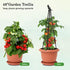 CEDOCSH 1 Pack Garden Trellis, Support Plant Stand for Climbing Plants Outdoor and Indoor Trellis, Potted Plants