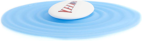 Silicone Drink Topper Nautical Design, Set of 4, 4" Cup Lids
