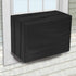 Foozet Window Air Conditioner Cover for Outside Unit, Medium 25"W x 20"D x 17"H, 420D