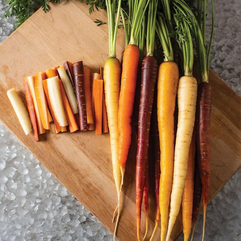 Sunutri Seeds Pack 4 126, Carrot Seeds Variety Heirloom Carrot Varieties: Tendersweet, Danvers Parisian, Rainbow Mix
