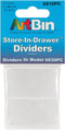 ArtBin 6810PC Divider 10-Pack: Organizer Accessory for ArtBin 6830PC Store in Drawer Cabinet, Pack of 10