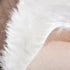 2x4 ORINOVA White Faux Sheepskin Fuzzy Fur Rugs for Bedroom Small Machine Washable Fluffy Area Rugs for Living Room