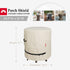 19.5D 21H inch Porch Shield Patio Round Cooler Bar Table Cover - Waterproof Outdoor Ottoman Coffee Side Table Cover - x