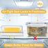 Countertop Airtight Butter Dish with Lid for and Refrigerator Door Shelf, Butter Keeper with Safety Lock, Butter Holder
