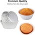 Caperci Silver Foil Cupcake Muffin Liners, Standard Size Baking Cups, 150-Pack