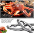 TORINALITAL 14PCS Set Crab Leg Crackers and Tools - Lobster Crackers and Picks Shellfish Crab Claw Cracker Stainless