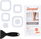 Non-Slip Bathtub Stickers, 72 PCS Clear Adhesive Decals for Safety Bathroom Tubs Showers Treads