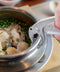 Hot Pot Gripper Holder for Korean Stone Ceramic Bibimbap Bowl, Aluminum Tongs, 6-2/3 Inch