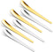 Ziha OTZMA 6-Piece Dessert Spoons Set, Premium Stainless Steel Tea Spoons for Dessert, Ice