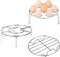 Konrisa Stainless Steel Steam Rack for Instant Pot, Trivet Holder for Cooking, Set of 3