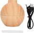 Mini Humidifiers, 130ml USB LED Aroma Essential Oil Diffuser for Room Bedroom Office (Light)