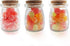 6Pcs 100ml Mini Glass Decorative Bottle with Cork Stopper, Empty Glass Jars for Party Wedding Favor Storage