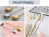 Appetizer Cake Fruit Forks Set of 4 - Gold Leaf Cocktail Picks 4.7 Inches Tasting Dessert Forks Kitchen Accessory for