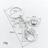 iMagitek 25 Pcs Western Cowboy Keychains - Western Party Favors Hat Boot Horseshoe Keychains for Guests