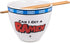 Bowl Bop Jesus Can I Get A Ramen? Japanese Ceramic Dinnerware Set | Includes 16-Ounce Ramen Noodle Bowl and Wooden Chopsticks | Asian Food Dish Set for Home & Kitchen | Funny Religious Gifts by Boom Trendz