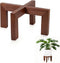 Nipyata Plant Stand Indoor, Large Wooden Plant Stands, Plant Risers for Inside Pots,