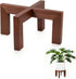 Nipyata Plant Stand Indoor, Large Wooden Plant Stands, Plant Risers for Inside Pots,