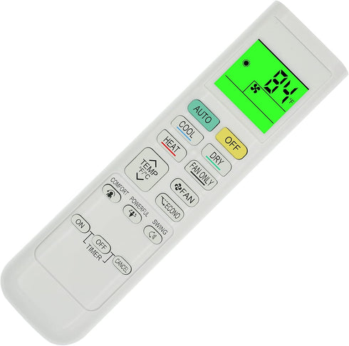 RCECAOSHAN Replacement for Daikin Air Conditioner Remote Control, FTK09NMVJU FTX09NMVJU FTK12NMVJU FTX12NMVJU