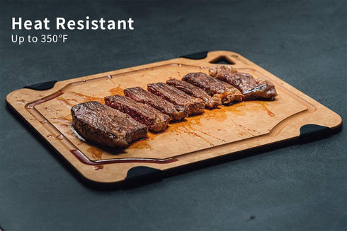 Cutting Board for Kitchen, Dishwasher Safe, Eco-Friendly, Non-Slip, Small, 11.5 x 9.25-inch, Natural Slate