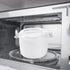 Microwave Rice Cooker Rice Steamer: 2pcs Round Microwave Food Container for Cooking Rice, Chicken, and Pasta