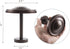 Deco Curtain Tieback Holdback Set of 2 - Spin Medallion Brown Oil Rubbed