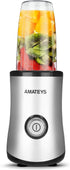 Personal Blender with Button, 350W Professional Kitchen Blender for Smoothies, 17oz Portable, Easy Cleaning & Operation